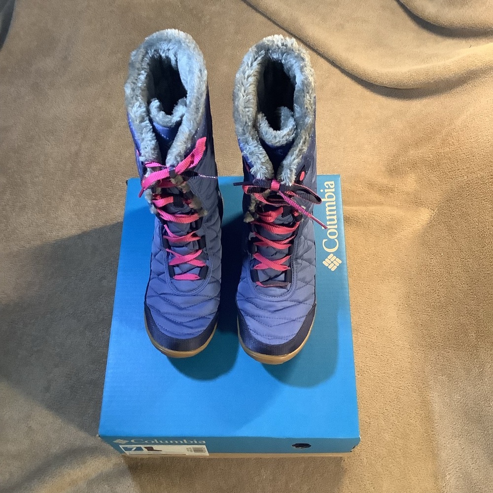 COLUMBIA|  Columbia Minx Mid iii Comfort Winter Boots Youth/Women's Size 7